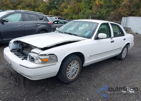 2007 Mercury Grand Marquis Ls z USA, uszkodzony, nr VIN 2MEFM75V47X641545